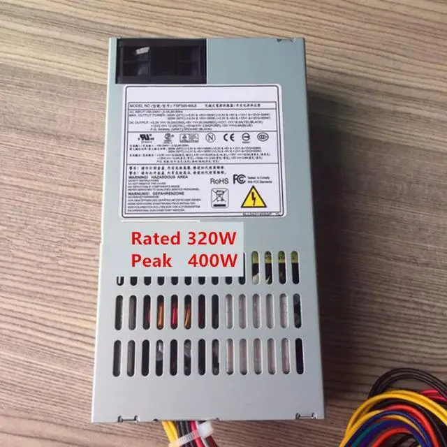 Main image of PSU for FSP AIO ITX Flex Small 1U K39 K49 T34 R47 44 A35 S3 ZS-A4 G5 Rated 320W Peak 400W Power Supply FSP320-60LE