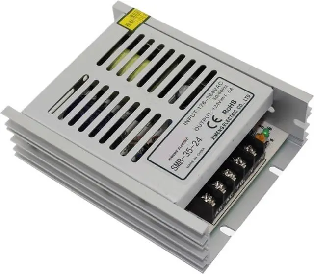 Alt view image 3 of 3 - 35W Ultra Thin Type Single Output Switching Mode Power Supply 24V 1.5A AC-DC Slim Led Driver SMB-35-24