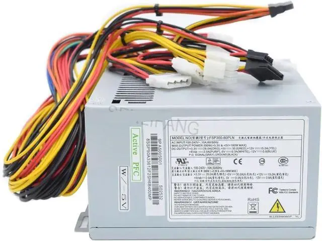 Alt view image 2 of 4 - for FSP IPC-610 IPC-610L IPC-610H Industrial Computer Power Supply FSP300-60PLN 300W 100-240V