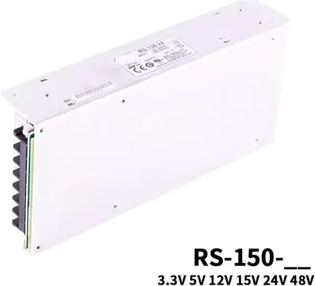 Alt view image 3 of 3 - RS-150 RS-150-3.3 3.3V RS-150-5 5V RS-150-12 12V RS-150-15 15V RS-150-24 24V RS-150-48 48V 150W(RS-150-3.3)