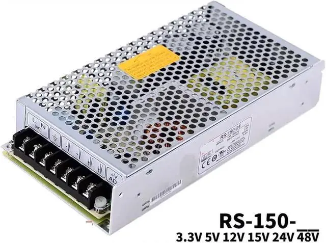 Alt view image 2 of 3 - RS-150 RS-150-3.3 3.3V RS-150-5 5V RS-150-12 12V RS-150-15 15V RS-150-24 24V RS-150-48 48V 150W(RS-150-3.3)