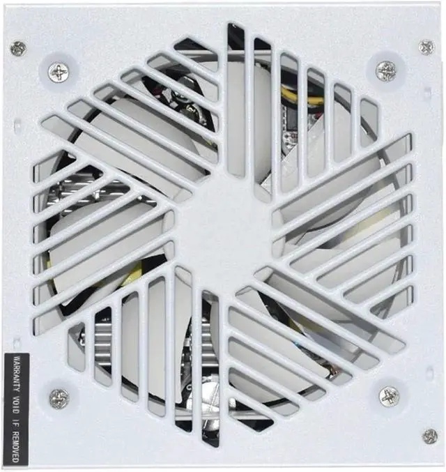Alt view image 2 of 5 - 110-230V PSU 20+4Pin +12V Output ATX 650W E-Sports Video Game Computer White Power Supply Low Noise Cooling Fan