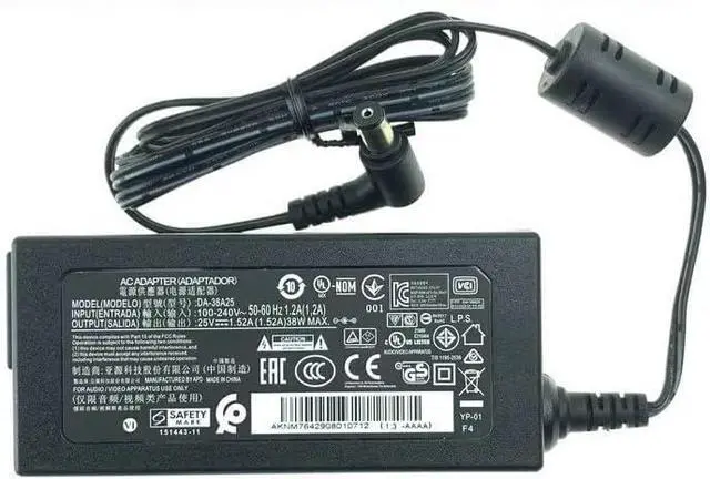 Main image of New 25V 1.52A Adapter Compatible for LG SH4 SH4D DA-38A25 Wireless SoundBar