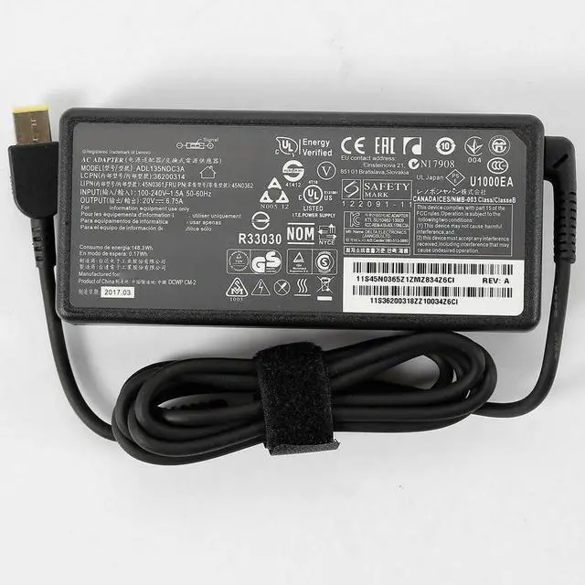 Main image of 150W 20V 7.5A AC Adapter Charger for Lenovo PA-1151-72 A540 A740 US
