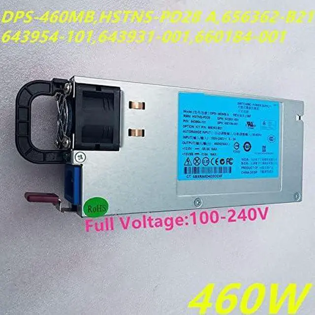 Alt view image 6 of 6 - PSU for 380 388 G6 G7 G8 460W Power Supply DPS-460MB A HSTNS-PD28 HSTNS-PL28 HSTNS-PR28 656362-B21 643931-001