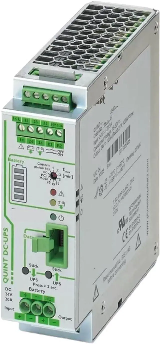 Main image of Power Supply Quint-UPS/ 24DC/ 24DC/20 2320238 Uninterruptible Power Supply