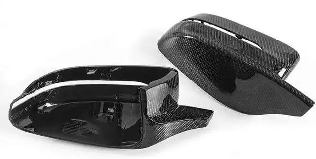 Alt view image 2 of 4 - Carbon Look Mirror Cover Compatible With 3 4 5 7 8 Series G20 G21 G30 G38 G22 G23 G11 G12 G15 Models