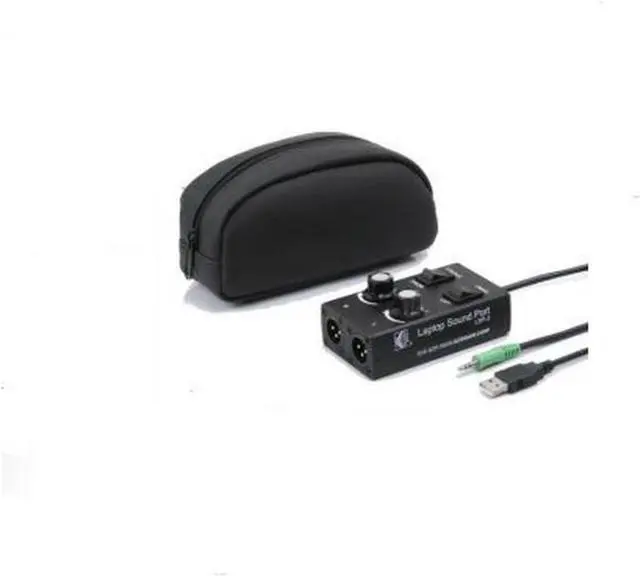 Main image of DSAN LSP-2 Laptop Sound Port Compact Adapter with Ground Lift Switch