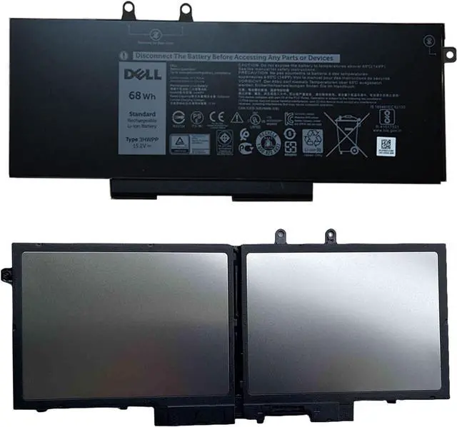 Alt view image 4 of 6 - DELL 3HWPP 15.2V 68Wh Battery for Dell Latitude 5410 5510 5501 5401 5411 5511 Precision 3541 3551,Inspiron 7706 2-in-1, Inspiron 17 7500 7506 2-in-1 Black 03HWPP 10X1J N2NLL 1VY7F 01VY7F 451-BCMN