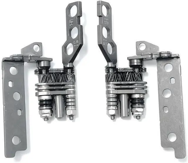 Main image of GinTai LCD Hinge Bracket L&R for HP OmniBook X Flip 14 14-FM/14-FK TPN-W165 | 14-fm0023dx 14-fm0013dx 14-fm0047nr 14-fk0033dx 14-fk0013dx 14-fk0047nr P31100-001 L&R Set LCD Screen Hinge Bracket