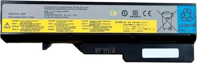 Alt view image 3 of 6 - Laptop Battery,Compatible for Lenovo G780 G560 G565 G570 G575 G770 G470 V360 V370 V470 V570 Z370 Z460 Z465 Z470 Z475 Z560 Z565 Z570