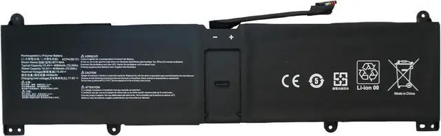 Alt view image 2 of 7 - 15.4V 4680mAh/72Wh BTY-M4A Laptop Battery Compatible with MSI Stealth 14 Studio A13VF A12MT A13MT A13VG A1VGG Series
