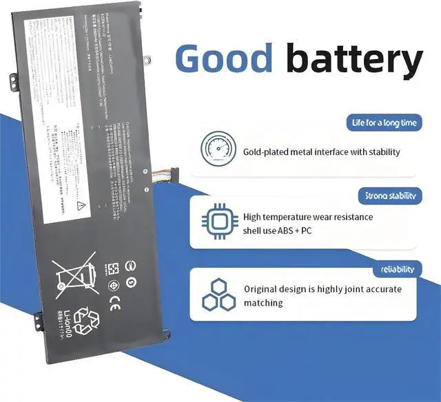 Alt view image 4 of 7 - L18C4PF0 L18M4PF0 L18D4PF0 Battery,Compatible for Lenovo ThinkBook,13s 14s 13s-IWL 13s-20R90071GE 14s-IWL 14s-20rm0009us
