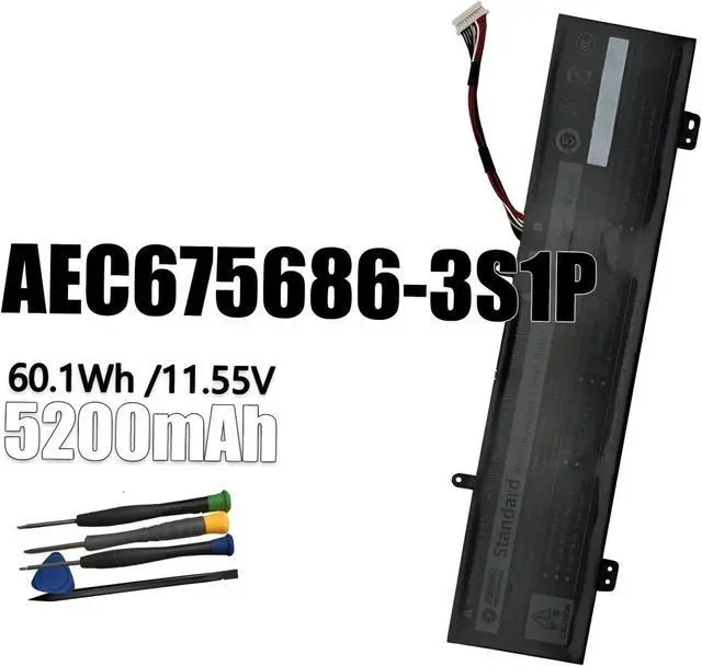 Alt view image 3 of 7 - Tablet Accessories Replacement for MECHREVO 14-7BB4U AEC675686-3S1P,Compatible for Schenker VIA 14 Pro M24 Performance Mechrevo 14-7.