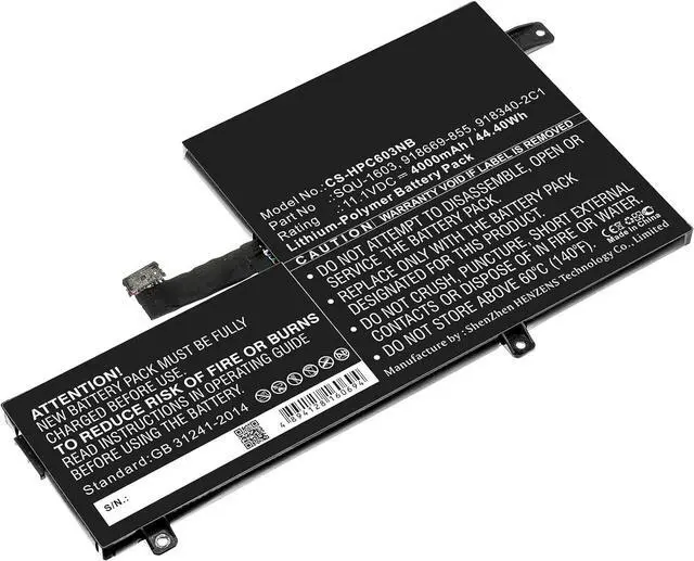 Main image of Replacement Battery for H'P 11 G5 EE Chromebook,Choromebook 11 G5,PN:918340-2C1,918669-855,SQU-1603,4000mAh