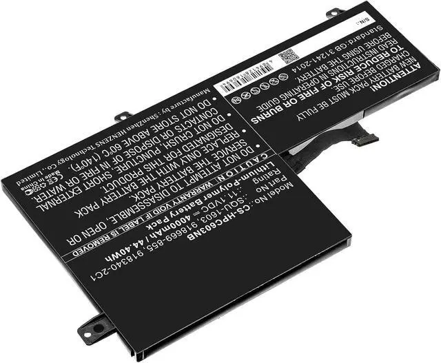 Alt view image 2 of 5 - Replacement Battery for H'P 11 G5 EE Chromebook,Choromebook 11 G5,PN:918340-2C1,918669-855,SQU-1603,4000mAh