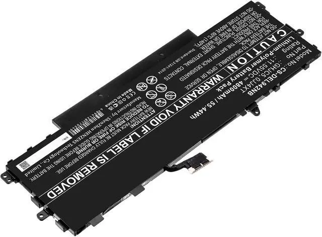 Alt view image 2 of 5 - Replacement Battery for DEL'L Latitude 9420 2-in-1,PN:0JJ4XT,GHJC5,4800mAh