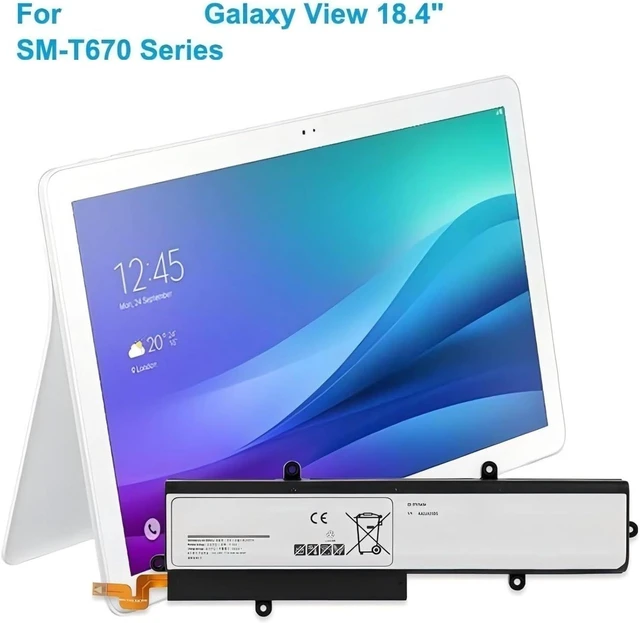 Alt view image 7 of 7 - EB-BT670ABA AA1G907KS Laptop Battery,Compatible for Samsung Galaxy View 18.4" SM-T670 SM-T677A Series AA2J929BS EB-BT670ABE 5700mAh/64.64Wh