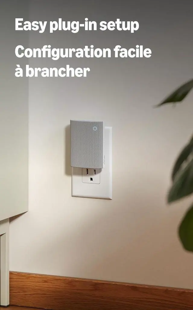 Alt view image 5 of 5 - Ring Wired Doorbell (newest model), Speckled Gray with Chime Plus (newest model), White