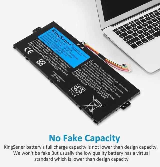 Alt view image 6 of 7 - AP19A8K Laptop Battery for Acer Chromebook Spin 11 CP311-1H CP311-2H CP311-1HN CP311-2HN CP311-1H-C1FS CP311-2H-C679 CP311-2H-C7QD CP311-2H-C3KA Spin 511 R752T R752TN-C07T R752T-C3M5 40.22Wh