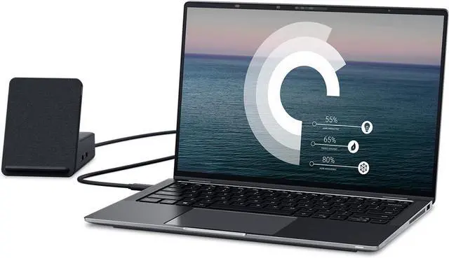 Alt view image 5 of 5 - Dell Docking Station - 90 W - USB Type-C - Network (RJ-45) - HDMI - 1 x DisplayPorts - DisplayPort - Gigabit Ethernet