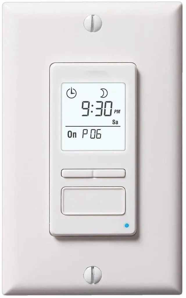 Main image of Honeywell Home RPLS740B ECONOswitch 7-Day Solar Programmable Switch, Lights and Motors, Indoor and Outdoor, Energy Saving White