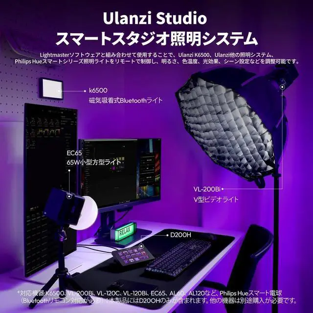 Alt view image 3 of 7 - Ulanzi D200H Stream Deck Controller, USB 3.0 High Speed Transmission, PD Rapid Charging, 13 Customizable Keys, AI Office Assistant, For Live Distribution and Creating Content, Controls OBS/Teams
