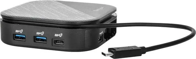 Alt view image 7 of 7 - USB-C Dual HDMI Travel Docking Station with 80W FRS Pass-Thru