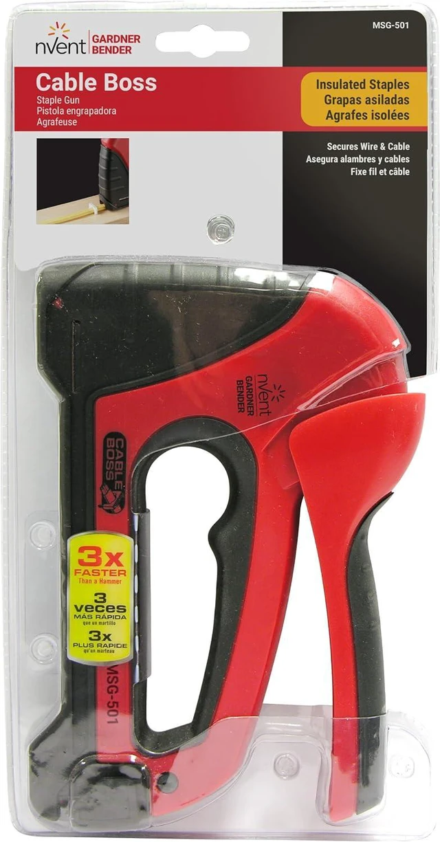 Alt view image 3 of 7 - Gardner Bender MSG-501 Cable Boss Professional Grade Staple Gun