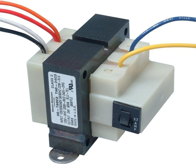 Main image of Emerson 90-T60C3 24VAC 60-VA Foot Mount Class 2 Transformer