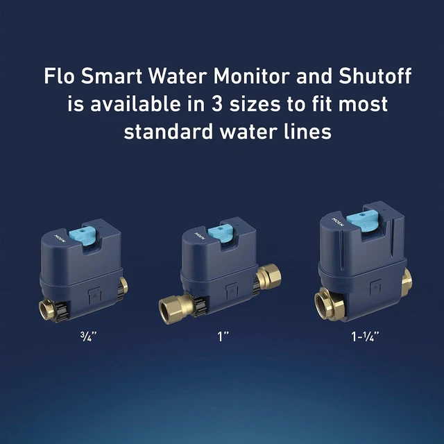 Alt view image 3 of 6 - Moen 920-003 Flo Smart Water Monitor and Shutoff 25-ft Extension Cable