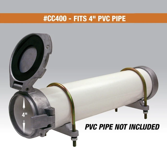 Alt view image 7 of 7 - Buyers Products CC400 PVC Conduit Carrier Kit, 4 Inch Diameter , White