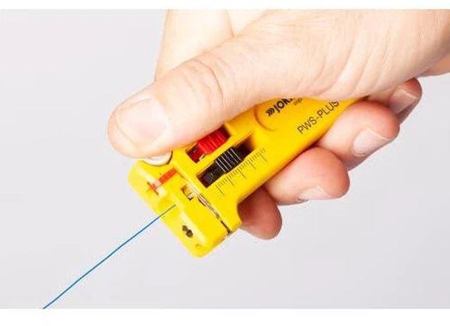 Alt view image 3 of 7 - Jokari 40026 PWS-Plus 003 Adjustable Mini-Precision Stripping Tool for Cable Stripping, 28-18 AWG (0.30-1.00mm)