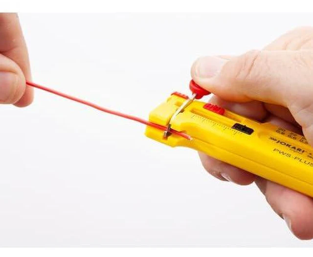 Alt view image 5 of 7 - Jokari 40026 PWS-Plus 003 Adjustable Mini-Precision Stripping Tool for Cable Stripping, 28-18 AWG (0.30-1.00mm)