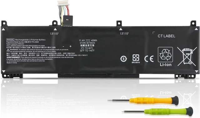 Main image of RH03XL 45Wh Laptop Battery for HP ProBook 430 440 445 450 630 640 650 G8 G9 G10 Series/EliteBook 630 640 645 650 655 830 G9 G10 HSTNN-IB9Q HSTNN-OB1T HSTNN-DB0B HSTNN-UB7X M01524-2B1 M01524-AC1