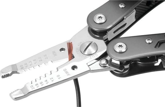 Alt view image 4 of 7 - Performance Tool W86506 13-in-1 Electrician Multi-Tool (Wire Strippers, Long Nose Pilers, Wire Cutters and More) Strip & Cut 10 to 18 AWG Solid Wire