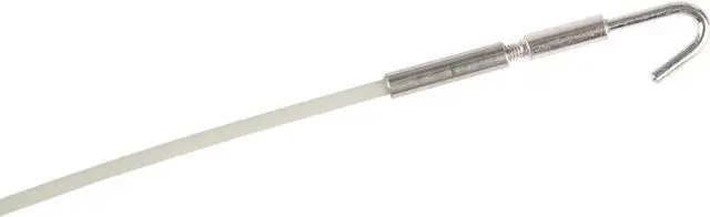 Alt view image 5 of 7 - Klein Tools 50550 Glow-in-The-Dark Fish Tape, Fiberglass with Nylon Tip and Stainless-Steel Connector. Ideal for Fish Rod, 20-Foot