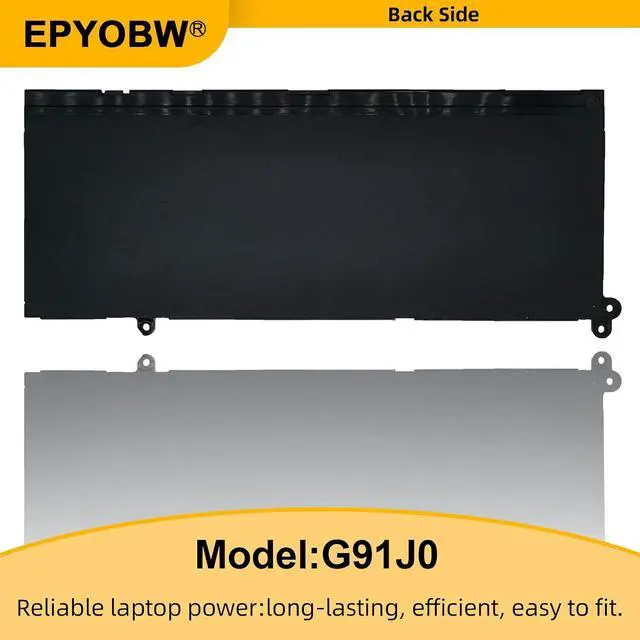 Alt view image 7 of 7 - G91J0 Laptop Battery 41Wh 3467mAh 11.25V V6W33 TN70C N9XX