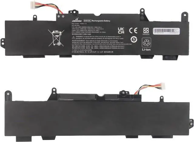 Alt view image 5 of 5 - SS03XL 933321-855 Battery for Hp EliteBook 840 G5 G6 EliteBook 730 735 740 745 830 836 846 ZBOOK 14U G6 Series HSN-I12C HSTNN-LB8G (11.55V 50Wh)