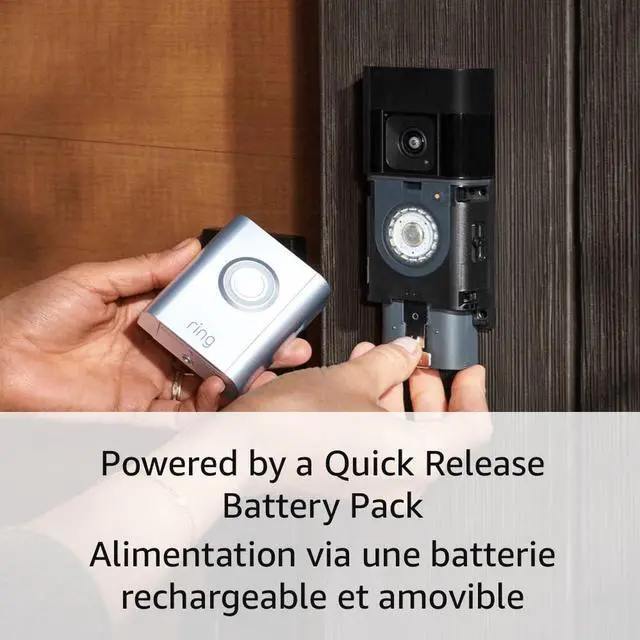Alt view image 5 of 6 - Ring Battery Doorbell Pro with Ring Spotlight Cam Plus, White