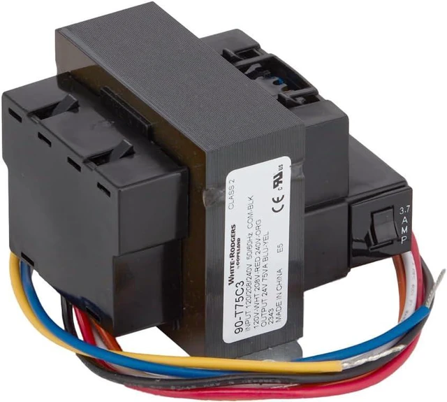 Alt view image 3 of 4 - Emerson 90-T75C3 24VAC 75-VA Foot Mount Class 2 Transformer