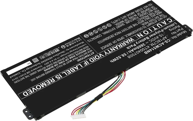 Alt view image 2 of 3 - generic replacement battery compatible for Acer AP18C7M, ConceptD 3 CN316-73G-729B, ConceptD 3 CN316-73G-73K5