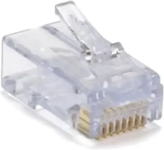 Alt view image 2 of 6 - Platinum Tools 100010C EZ-RJ45 Cat6 Connector. 50/ for Ethernet Cable Termination