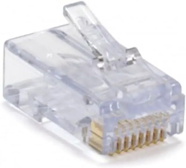 Alt view image 6 of 6 - Platinum Tools 100010C EZ-RJ45 Cat6 Connector. 50/ for Ethernet Cable Termination