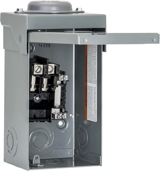 Alt view image 7 of 7 - Square D - QO2L40RBCP 40A Load Center, Grey