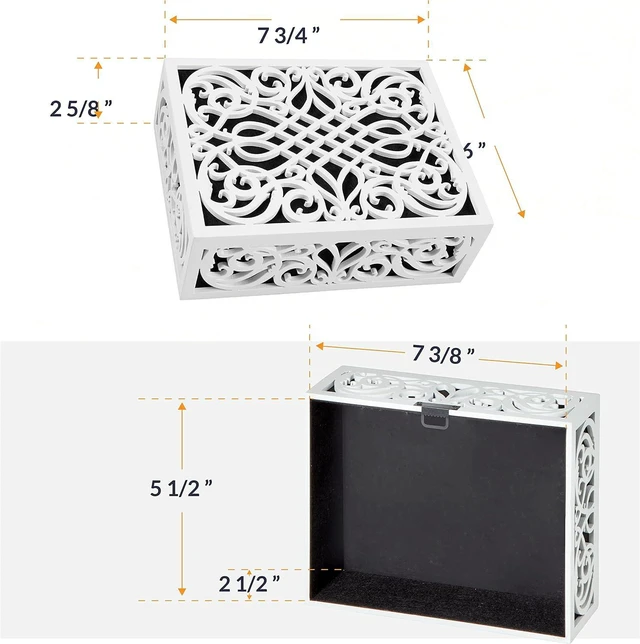 Alt view image 3 of 7 - Newhouse Hardware Wooden Doorbell Chime Cover, Corinthian Design