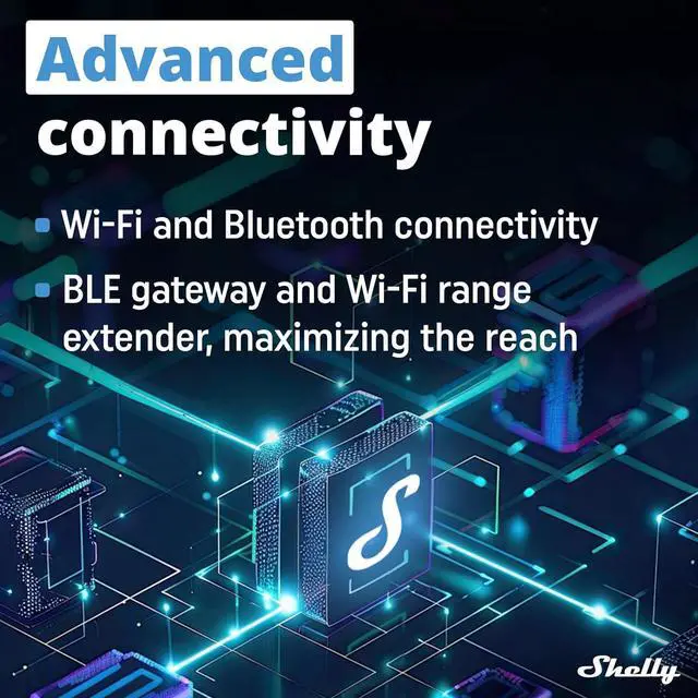 Alt view image 7 of 7 - Shelly DALI Dimmer Gen3 Wi-Fi Smart Controller for Dimming LED | BLE Gateway, Smart Schedules, Compatible with Alexa & Google Home, iOS Android App, No Hub Required