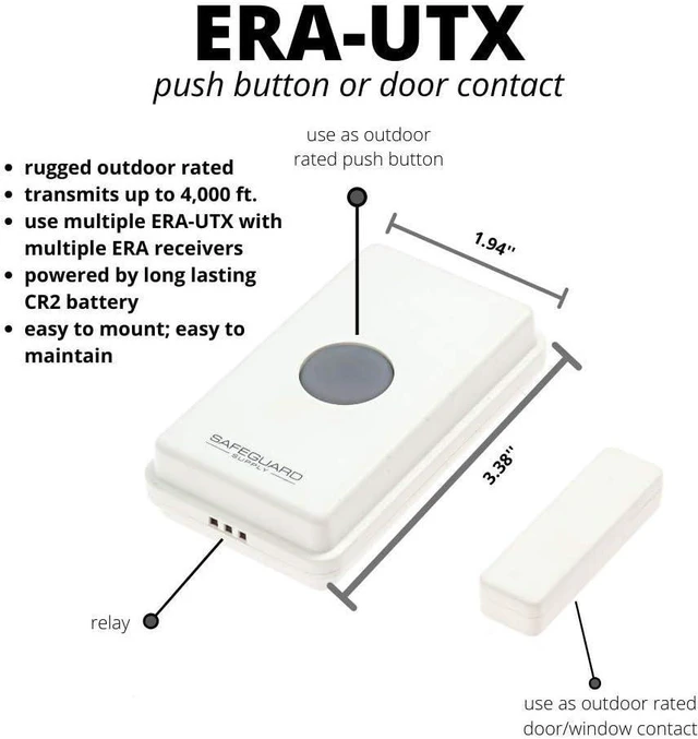 Alt view image 4 of 7 - ERA-UTX Wireless Transmitter, 4000' Long Range