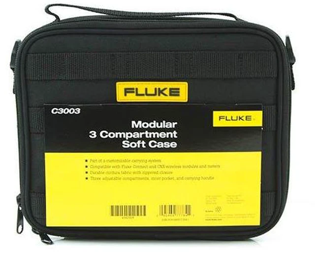 Alt view image 3 of 3 - Fluke CNX C3003 Modular 3-Compartment Soft Case