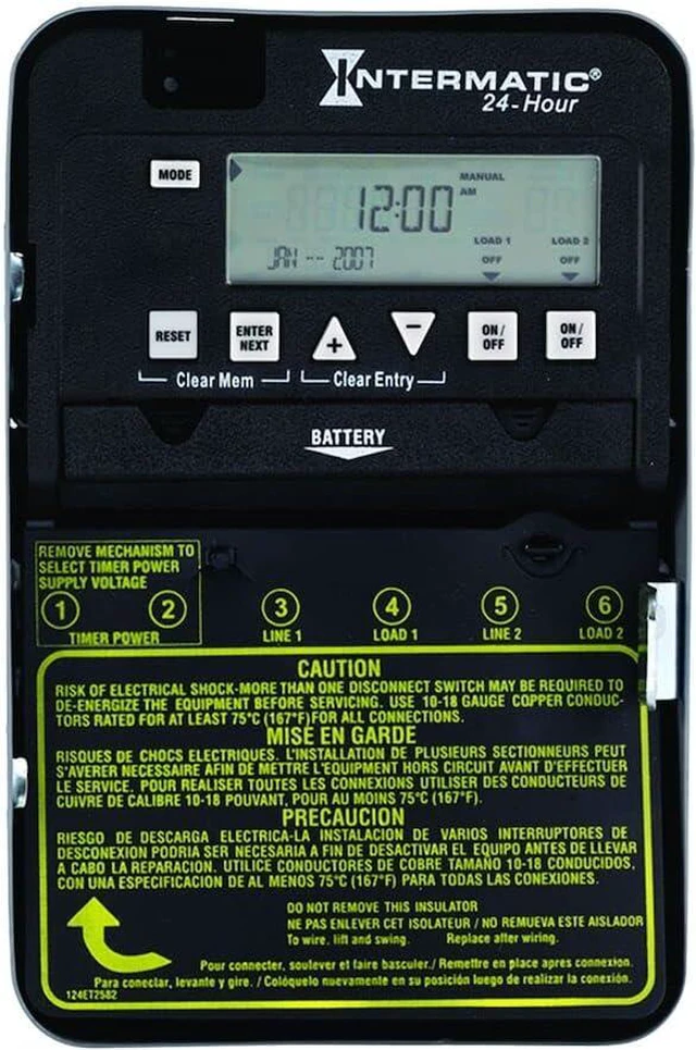 Main image of Intermatic ET1125C 24-Hour 30-Amp Electronic Time Switch, 120-277 VAC, NEMA 1